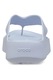 Crocs, Papuci flip-flop flatform cu logo Getaway, Albastru deschis, 38-39