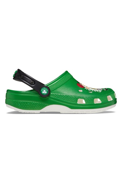 Crocs, Унисекс крокс с щампа на NBA Boston Celtics, Зелен/Черен, 36-37