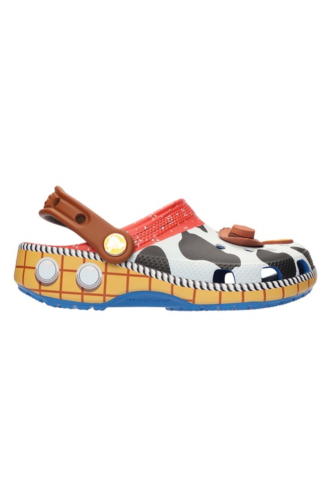 Crocs, Saboti cu model Sheriff Woody, Multicolor