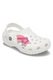 Crocs, Talisman in forma de stea stralucitoare pentru saboti Jibbitz, Roz, Argintiu