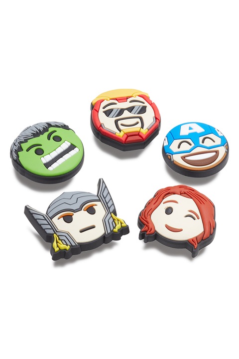 Crocs, Джибиц Marvel - 5 броя, Многоцветен