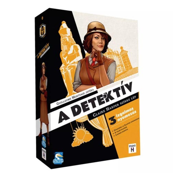 Gémklub A detektív, Claire Harper színre lép társasjáték