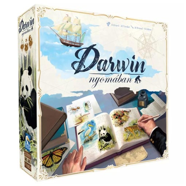 Gémklub Darwin nyomában társasjáték