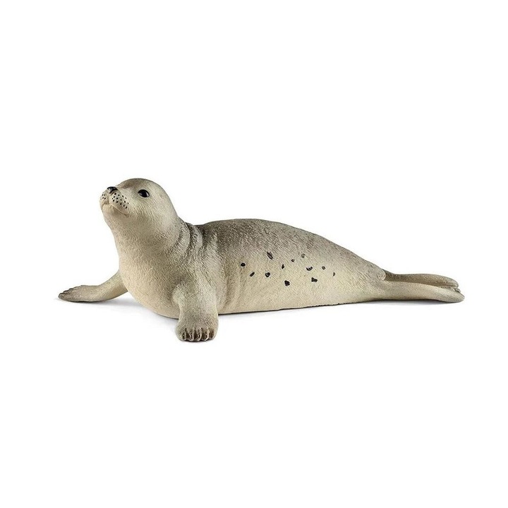 Foca, Schleich, Bumbac, Albastru, Mare