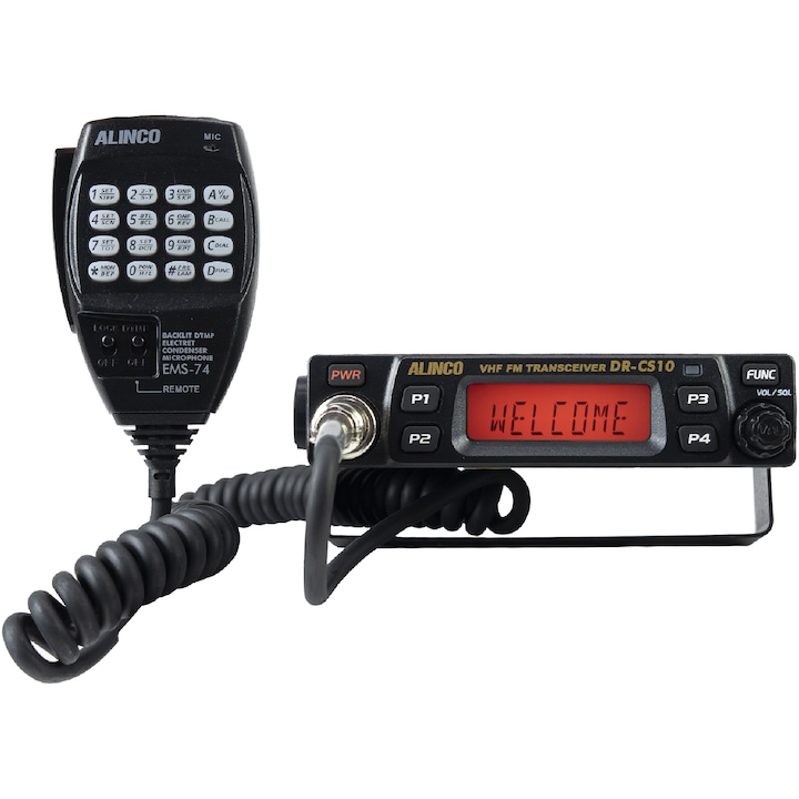 Радиостанция PNI Alinco DR-CS-10, VHF, 136-174MHz, 200 канала, DMTF, 13.8V