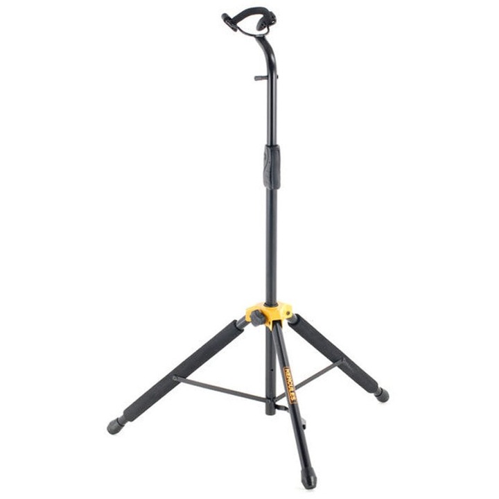 Stativ pentru violoncel, Hercules, 18kg, Negru/Galben