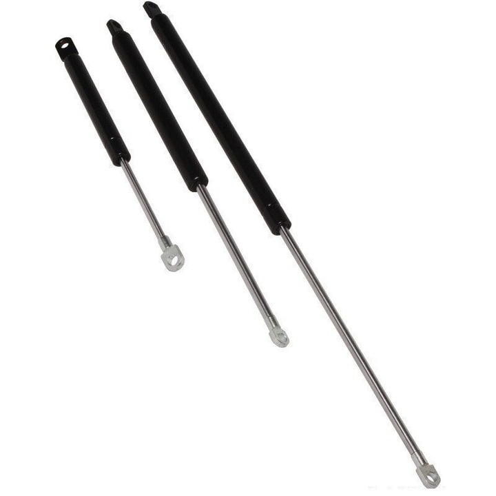 Set de 3 arcuri de gaz, OSCULATI, Negru/Argintiu