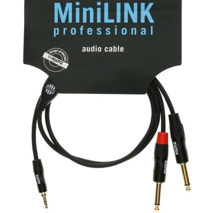 Audiokábel, Klotz, 3 m