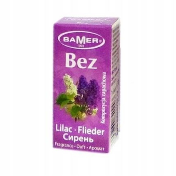 Ulei Esential, Bamer, 7 Ml, Parfum intensiv, eficient, formula concentrata, pentru aromaterapie, pentru baie, ca odorizant de aer, pentru umidificatoare de aer