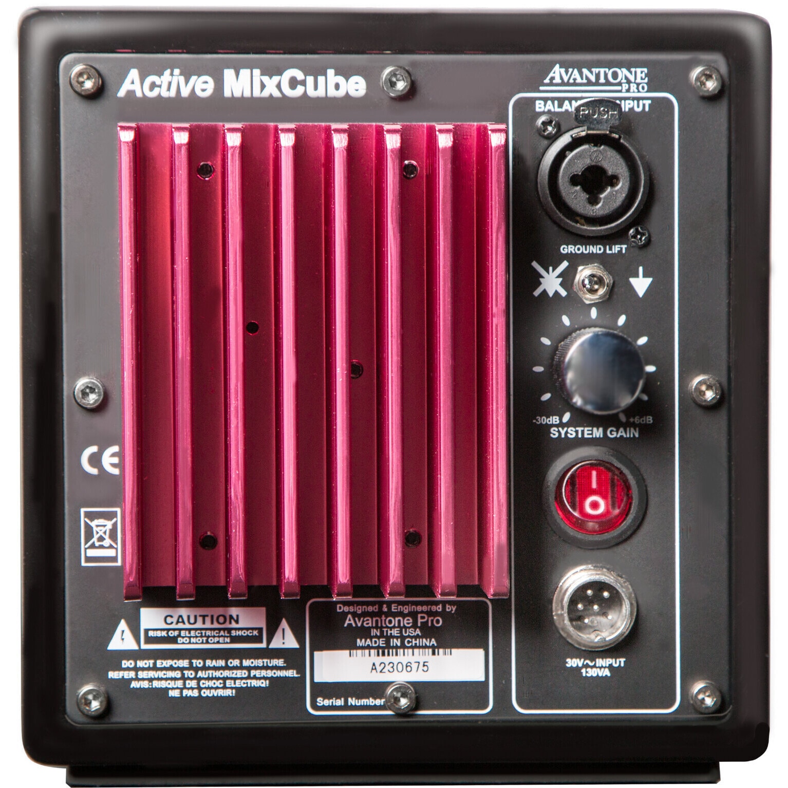 Boxa Active MixCube, Avantone pro, Plastic, Negru