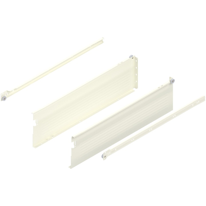 Sistem MetaBox, inalt, lungime 550 mm, knock-down, alb crem 320H5500C15MX MP R901