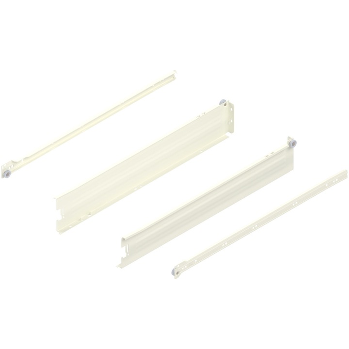 Sistem, MetaBox, mediu, lungime 550 mm, knock-down, alb crem 320M5500C15MX
