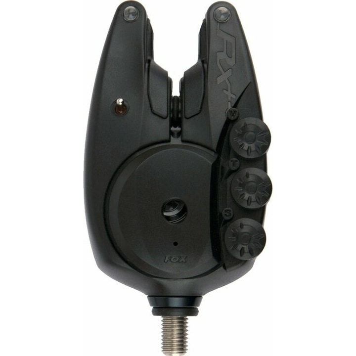 Avertizor, Fox Fishing, Inox, LED, Negru