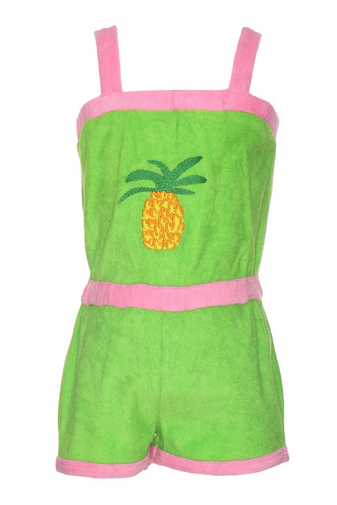 Agatha Ruiz de la Prada, Rövid frottíroverall, Zöld/Rózsaszín