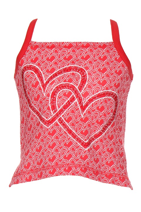Agatha Ruiz de la Prada, Mintás top, Piros/Fehér