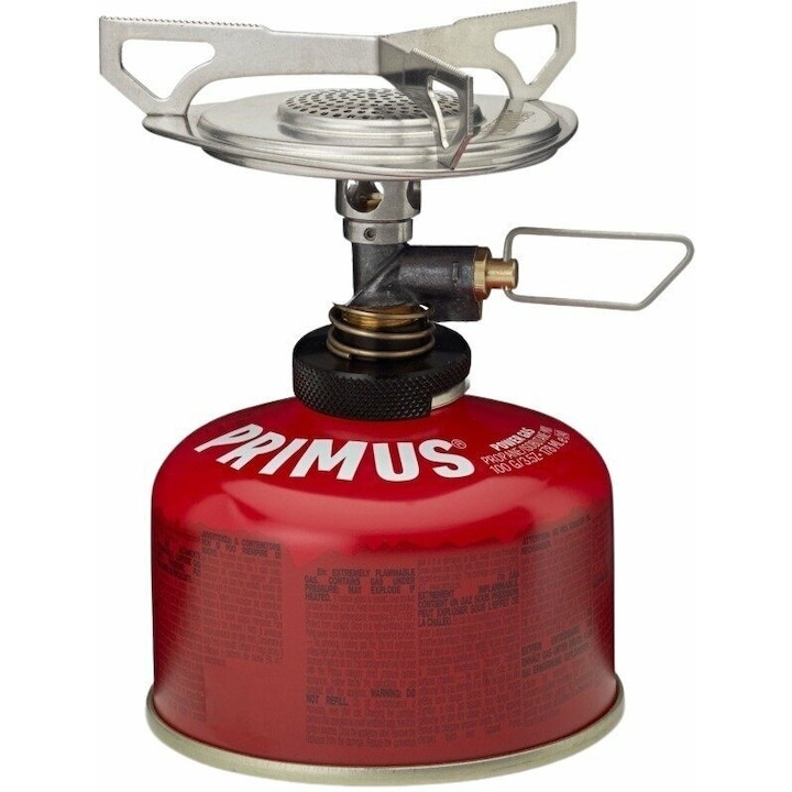 Kempingégő, Primus, 2500W, 114 g, Piros/Szürke