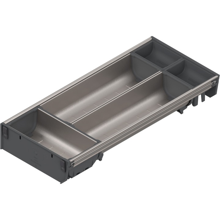 Set casete, TandemBox, NL 450 mm, latime 192 mm, inox-periat ZSI.450BI2NORGA-BE V1IG/G