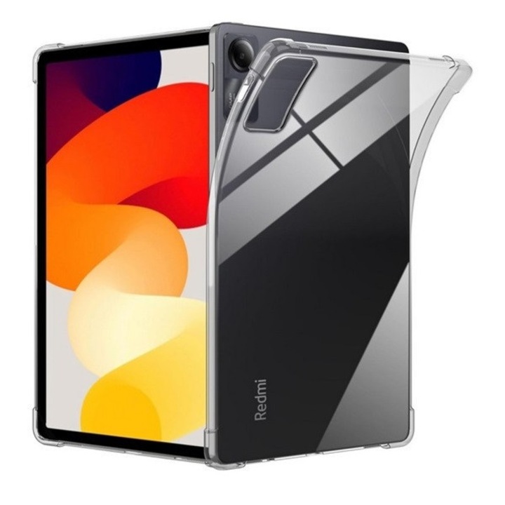Protectie tableta Gigapack din silicon, ultra-subtire, transparenta, compatibila cu: Xiaomi Redmi Pad SE 11