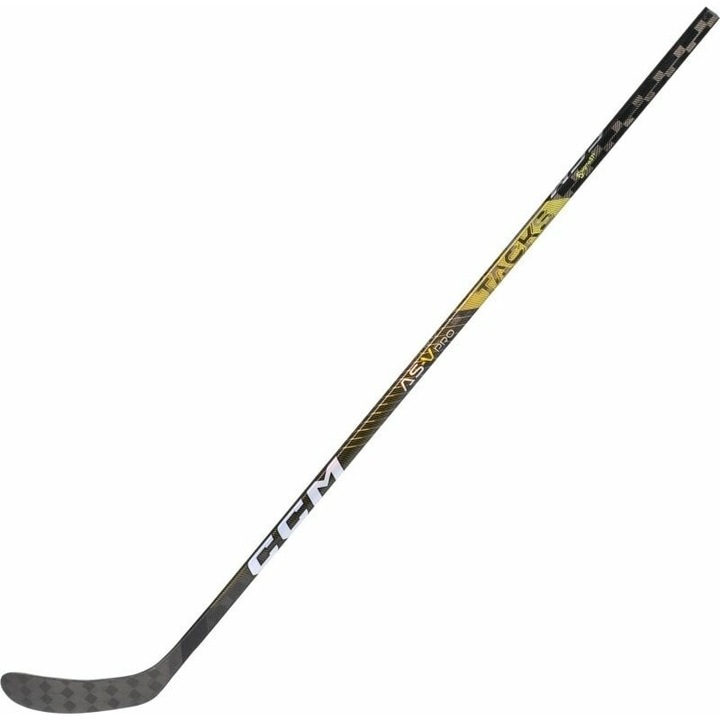 Crosa hochei CCM Tacks AS-V Pro SR 85 P28, dreapta, carbon, design V, 85 cm
