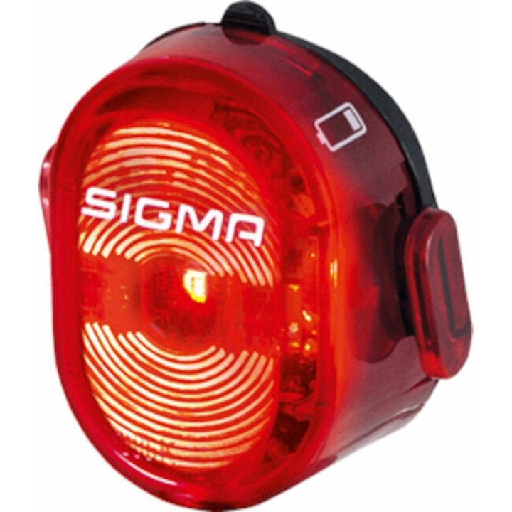 Lumina bicicleta, Sigma, Plastic, Rosu