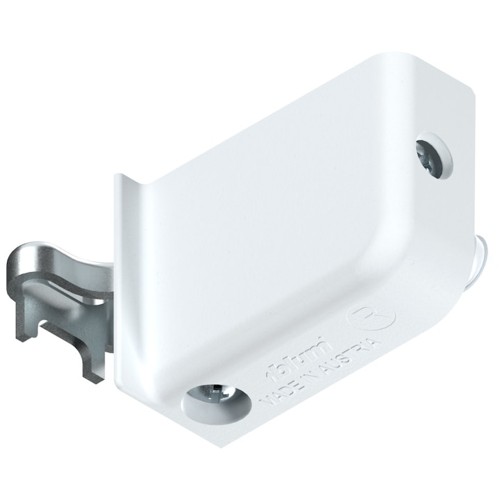 Dispozitiv suspendare, dreapta cu fixare prin presare, alb, 48N0610.02S.AUF R250 W