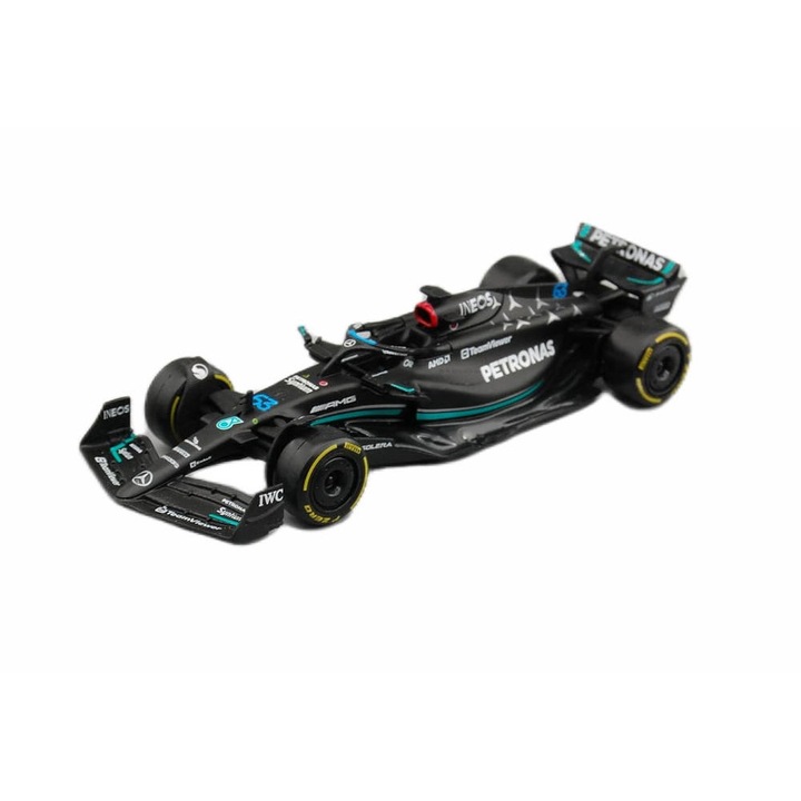 Modell autó Mercedes-Benz F1 W14 E Performance Team AMG Petronas N63 2023 George Russell, 1:43 Bburago