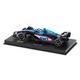 Modell autó Renault F1 A523 Alpine Team BWT N10 2023 Pierre Gasly kirakattal és sofőrrel, 1:43 Bburago Signature