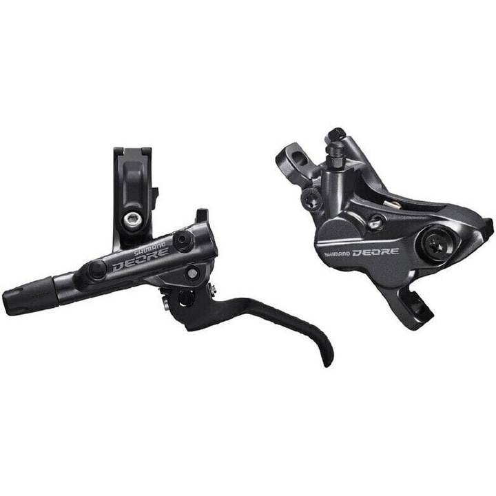 Frana bicicleta, SHIMANO, M6120, Mana stanga, Negru