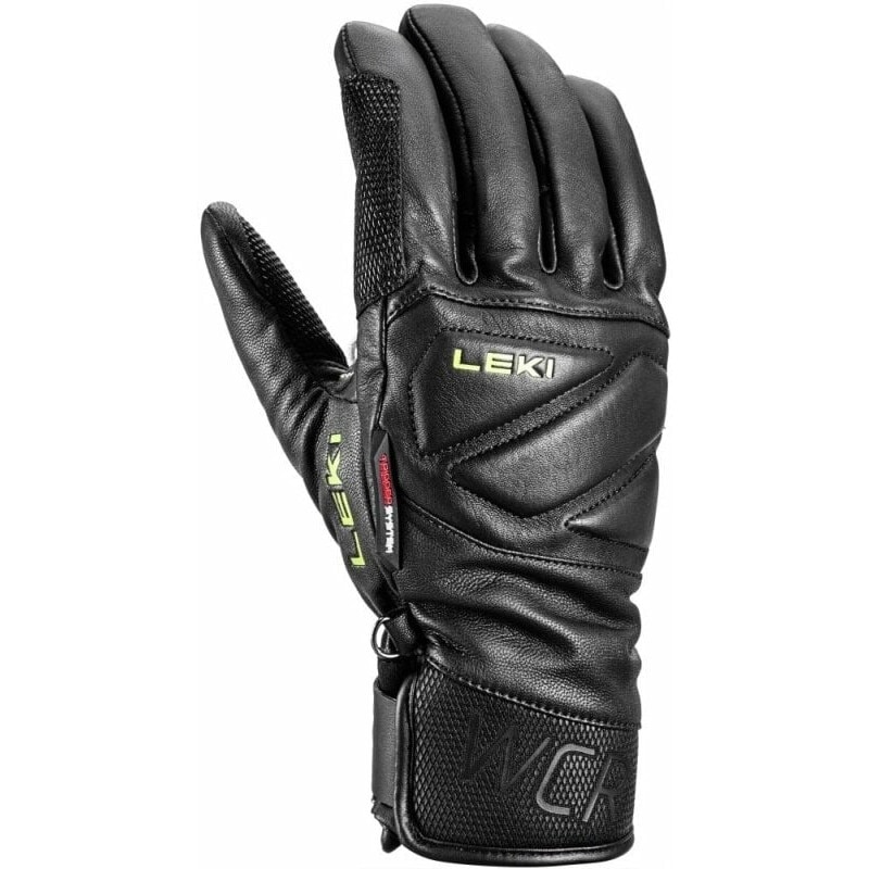 Manusi ski, Leki, WCR Venom Speed 3D, Piele naturala, Negru, 7
