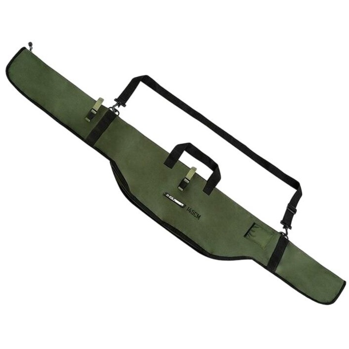 Geanta/husa lansete Delphin CLASSA PortaCASE 145 cm, 2 compartimente, pentru lansete de 3.6 din 3 tronsoane