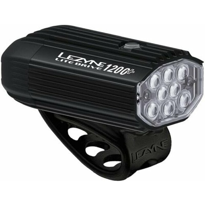 Lumina pentru bicicleta, Lezyne, 1200 lm, Negru