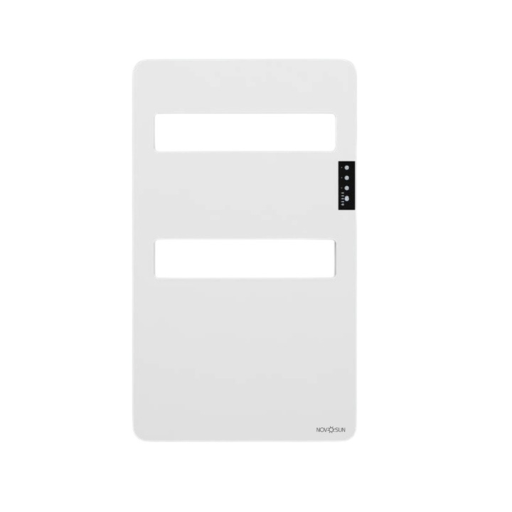 Radiator baie port-prosop electric Novosun 160W Small, uscator prosoape premium cu infrarosu, functie timer, design premiat