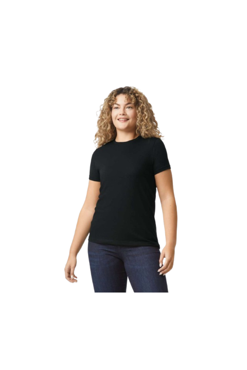 Tricou pentru femei, Softstyle - Gil67000, Negru