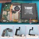 Chip de baza de firmware pentru Nintendo Switch, accesorii pentru consola NS, cu instrumente de reparare, KINGTRONG®