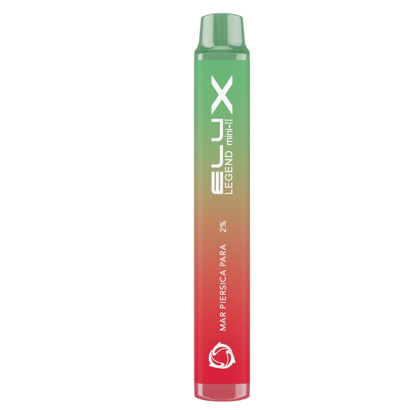 Tigara electronica Elux, Legend Mini II, 600 puff cu nicotina 2%, de unica  folosinta, Mar Piersica Para