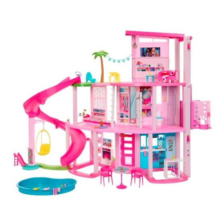 Къща мечта за кукли, Mattel, 3+, Многоцветен