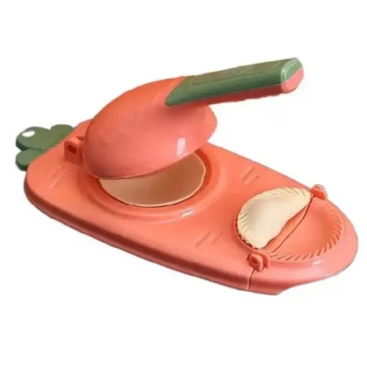 Aparat pentru facut coltunasi/ravioli coshop®, 2 in 1, roz