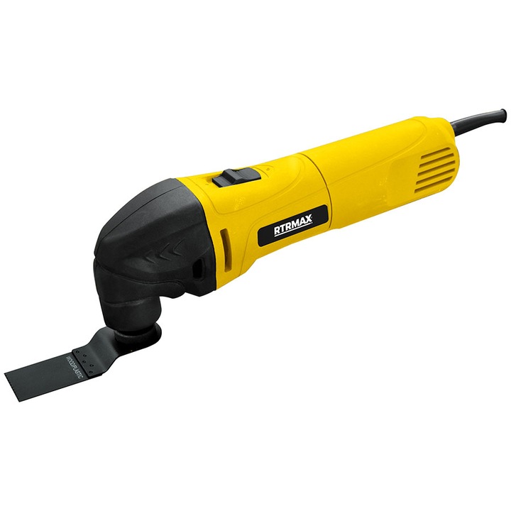 Fierastrau electric, RTR MAX, RTM137, 320W, 6000-20000 rpm, Multifunctional, Taiere/Slefuit, Galben