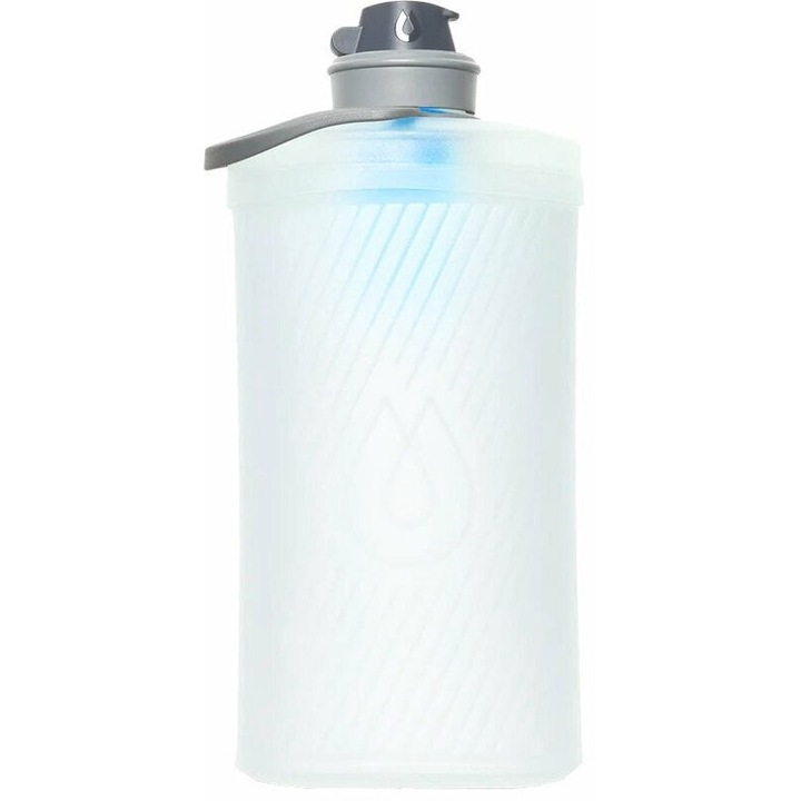 Bidon, Hydrapak, Flux+ 1.5 L, Clear/HP Blue
