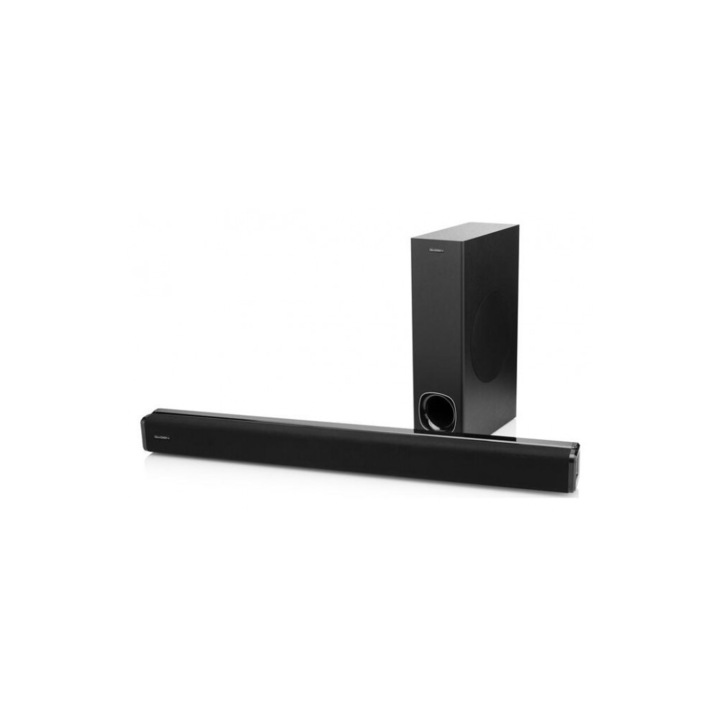 Саундбар GoGEN, TAS 940 WSB 2.1, 100 W, Bluetooth, HDMI ARC, дистанционно управление, черен