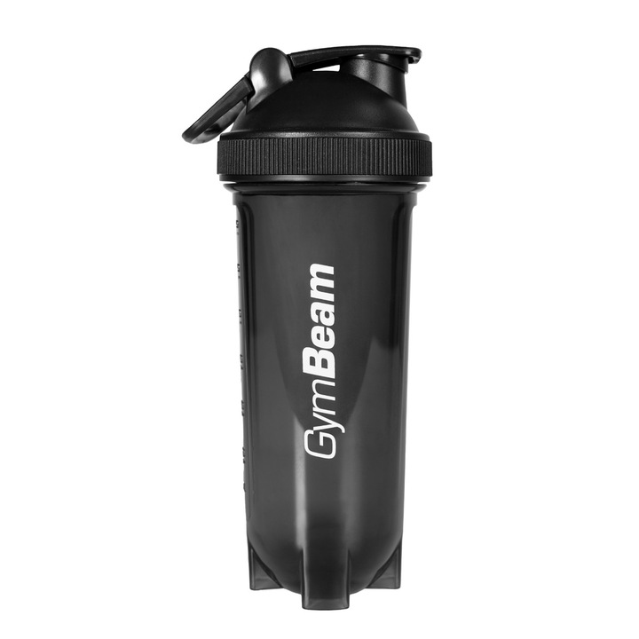 Shaker Tritan Black, GymBeam, 1430 g