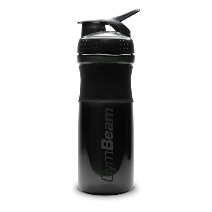 Shaker Sportmixer All-Black, GymBeam, 760 ml