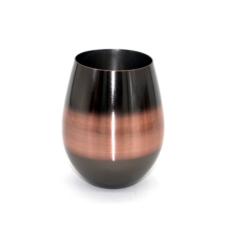 Cana din otel, ovala, Moscow Mule, 550 ml, culoare arami