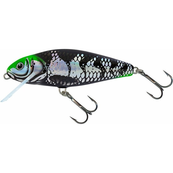 Vobler Salmo, Verde Inchis, 12cm, 36g
