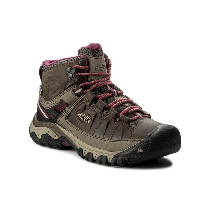 Női túrabakancs, Keen, 200343471, Barna, Valódi bőr/Nubuk bőr, Barna