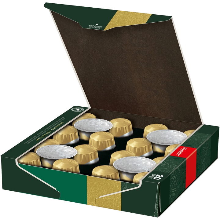Capsule cafea Jacobs Kronung Crema compatibile Nespresso, 20 capsule,104 g