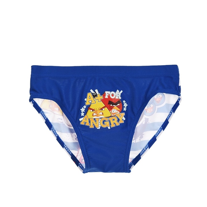 Slip de baie Angry Birds albastru, Albastru