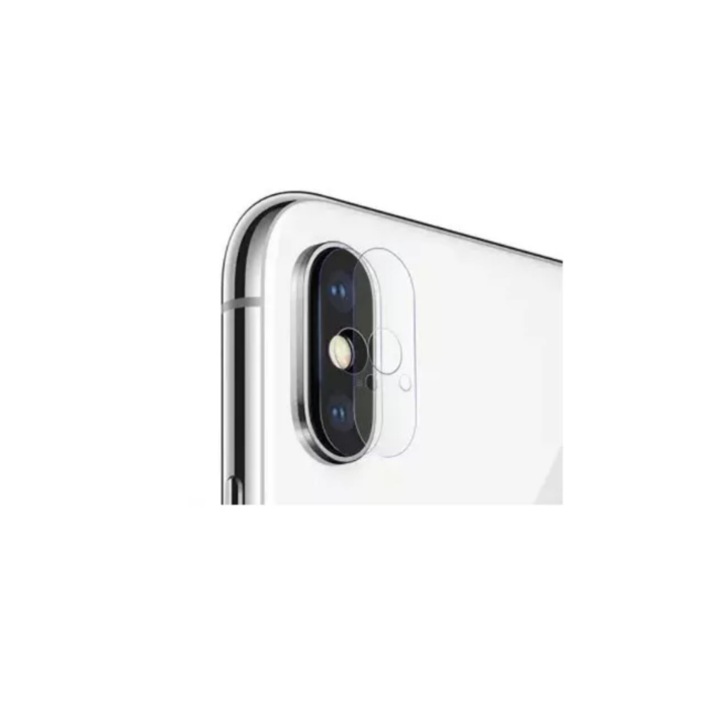 2 db-os kamera védőfólia szett iPhone Xs Max-hoz, átlátszó edzett üveg