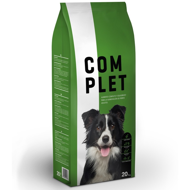 Hrana completa si echilibrata, pentru caini adulti, Complet, 20 kg
