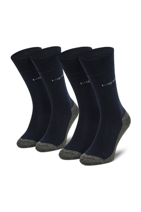 Комплект от 2 чифта мъжки чорапи, Bugatti, 208950787, Син, Текстил, 39-42 EU